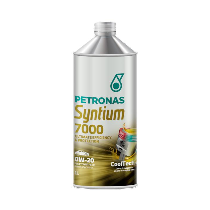 PETRONAS(ペトロナス) Syntium 7000 0W-20 (1リットルx20本)1ケース 4輪用エンジンオイル | 