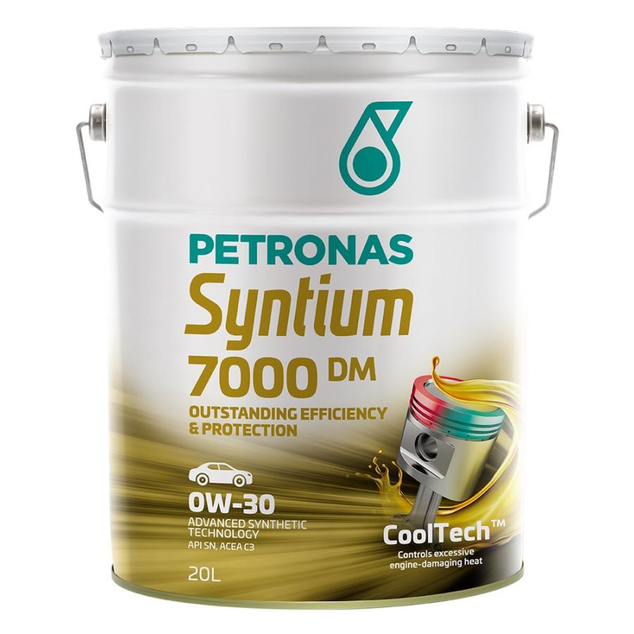 PETRONAS(ペトロナス) Syntium 7000 DM 0W-30 (20リットルx1本) 4輪用エンジンオイル | 