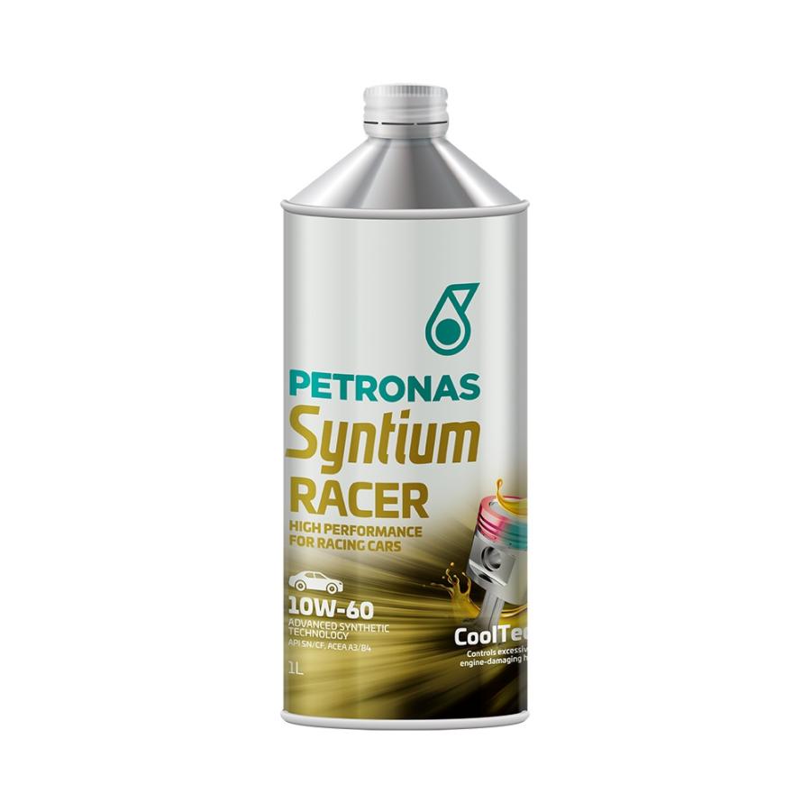 PETRONAS(ペトロナス) Syntium RACER 10W-60 (1リットルx20本)1ケース 4輪用エンジンオイル | 