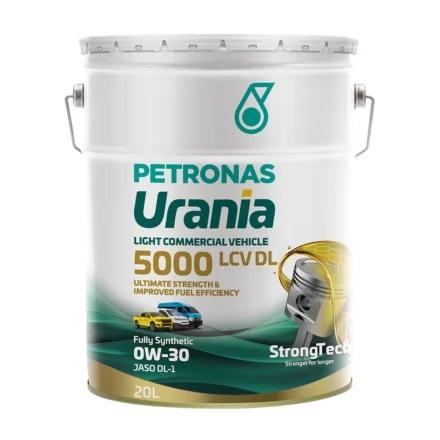 PETRONAS(ペトロナス) Urania 5000 LCV DL 0W-30 (20リットルx1本) 4輪用エンジンオイル | 