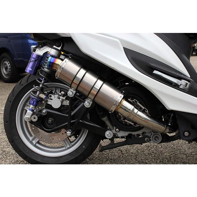 シグナスX 1〜3型用 VALIENTE(バリエンテ) スパルタマフラー Valiente VALIENTE(バリエンテ) ショートマフラー ヤマハ