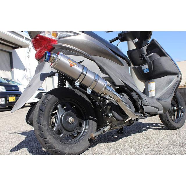 アドレス　v125s 社外マフラー、バリエンテ？ Valiente（バリエンテ） スパルタマフラー スズキ アドレスV125S CF4MA