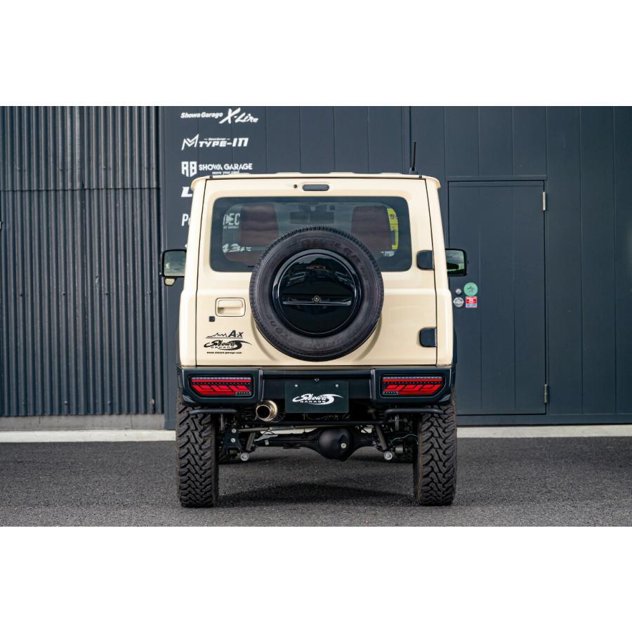ショウワガレージ スペアタイヤ移動ブラケット 純正真上移動タイプ ジムニー JB64/JB74/JC74用［E00056］ | Showa Garage | 03