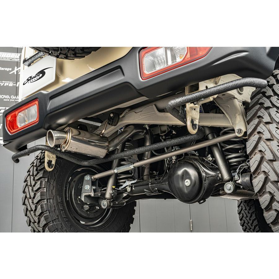 ショウワガレージ リアバンパーガード ジムニーシエラ JB74/ジムニーノマド JC74用［E00153］【発送先限定商品】 | Showa Garage