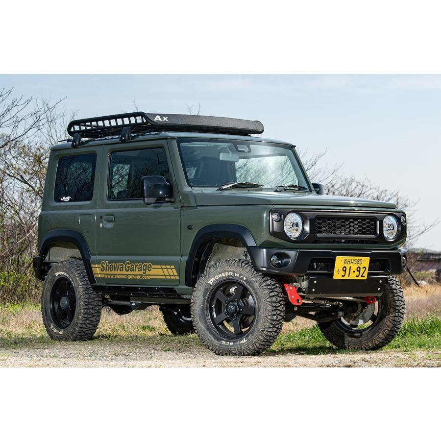 ショウワガレージ AES 9mm ワイドフェンダー ジムニー JB64用 純正バンパー風シボ調ブラック 車検対応 ［E00201］【発送先限定商品】 | Showa Garage | 06