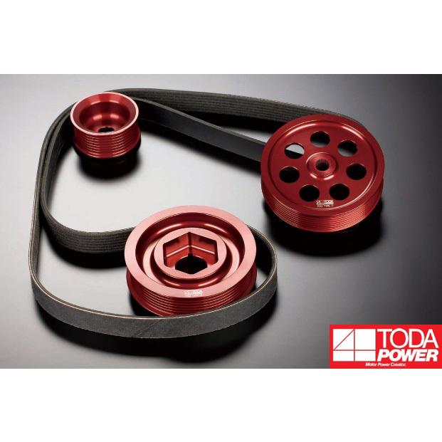 しょう商品 TODA RACING（戸田レーシング） 軽量フロントプーリーKIT 13810-DC5