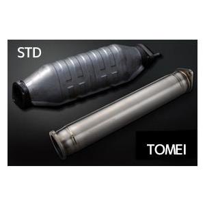 TOMEI EXPREME Ti チタニウム触媒ストレートパイプ MITSUBISHI  ランサーエボリューション7〜9 4G63［ 431003］ | TOMEI POWERED | 01