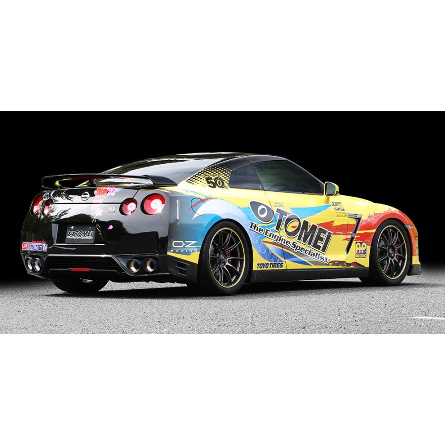 TOMEI Ti RACING チタニウムマフラー NISSAN  GT-RR35 VR38DETT［ 441007］ | TOMEI POWERED | 03
