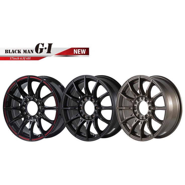5ZIGEN ブラックマン GI 16インチX6.5J 6H/139.7 +38 マットブロンズ 