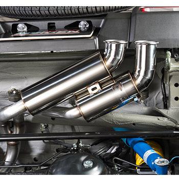 5ZIGEN マフラー 5ZIGEN-SP ジムニー 3BA-JB64W 砲弾W出し 車検 5ZIGEN マフラー 5ZIGEN-SP ジムニー 3BA-JB64W 砲弾W出し 車検