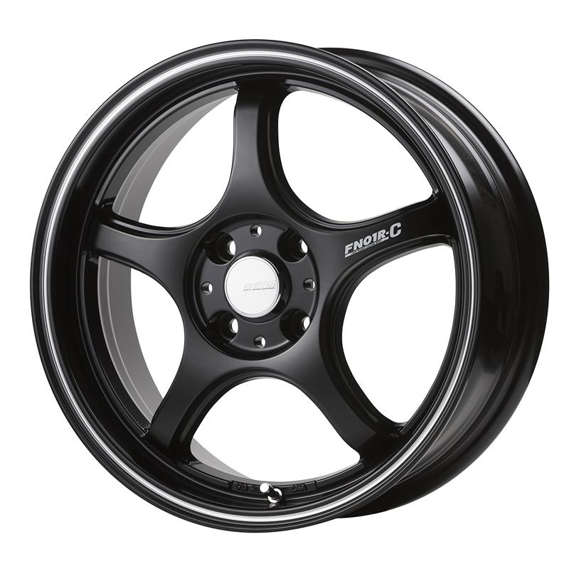 5ZIGEN FN01R-C STV 16インチX5.5J 4H/100 +45 マットブラック+ 