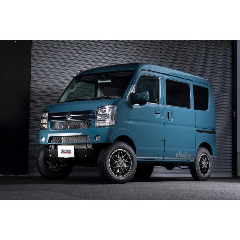5ZIGEN 5ZIGEN TF500 XC-M 14インチX4.5J 4H/100 +43 ブラックリム