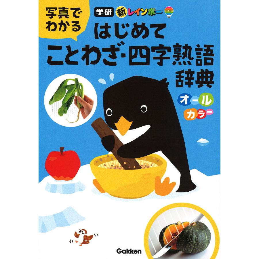 毎日クーポン有 新レインボー写真でわかるはじめてことわざ 店内限界値引き中 セルフラッピング無料 四字熟語辞典 オールカラー
