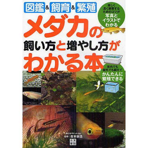 日曜はクーポン有 メダカの飼い方と増やし方がわかる本 図鑑 飼育 繁殖 青木崇浩 Bookfan Paypayモール店 通販 Paypayモール