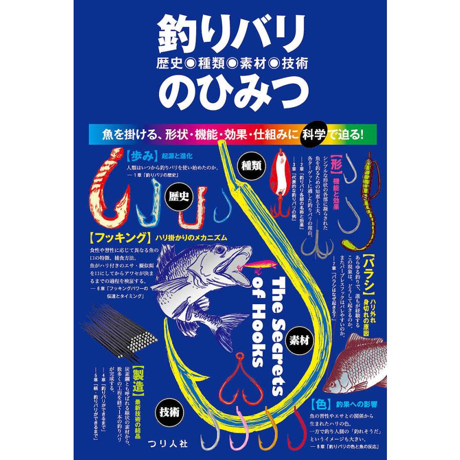毎日クーポン有 釣りバリ歴史 種類 素材 技術のひみつ 魚を掛ける 形状 機能