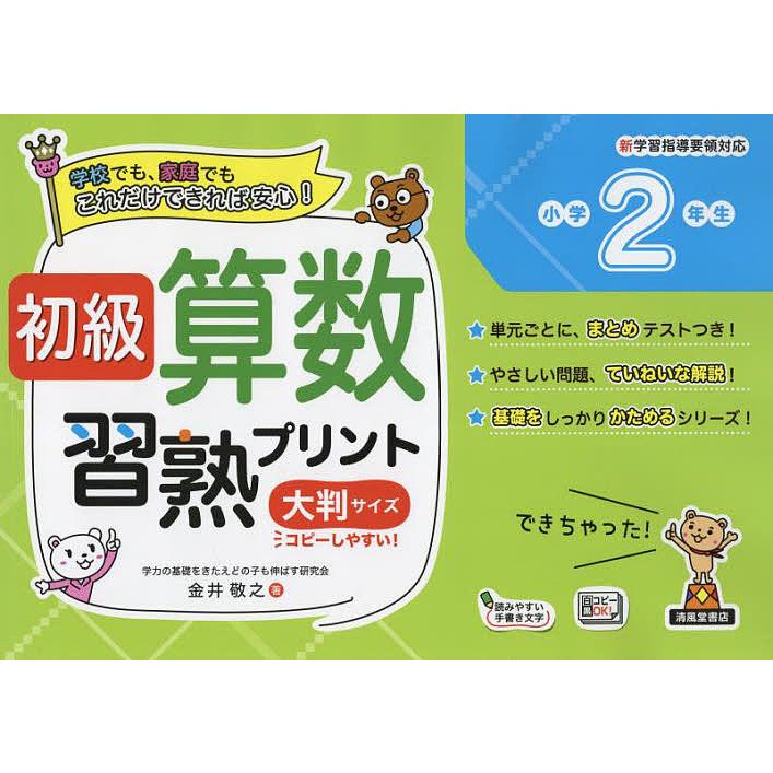条件付 10 相当 初級算数習熟プリント小学2年生 大判サイズ 金井敬之 条件はお店topで Bk Bookfan 送料無料店 通販 Yahoo ショッピング