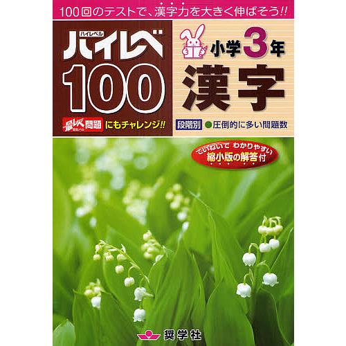 メイルオーダー 毎日クーポン有 ハイレベ１００小学３年漢字 １００回のテストで