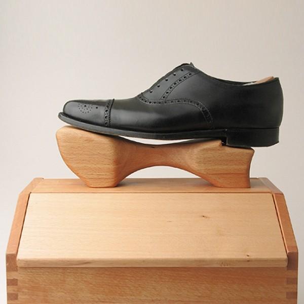 タピール 木の道具箱 大 上質感あふれる天然木 ハンドメイドのシューケア収納ボックス Sc Boq Onlineshop ヤフー店 通販 Yahoo ショッピング