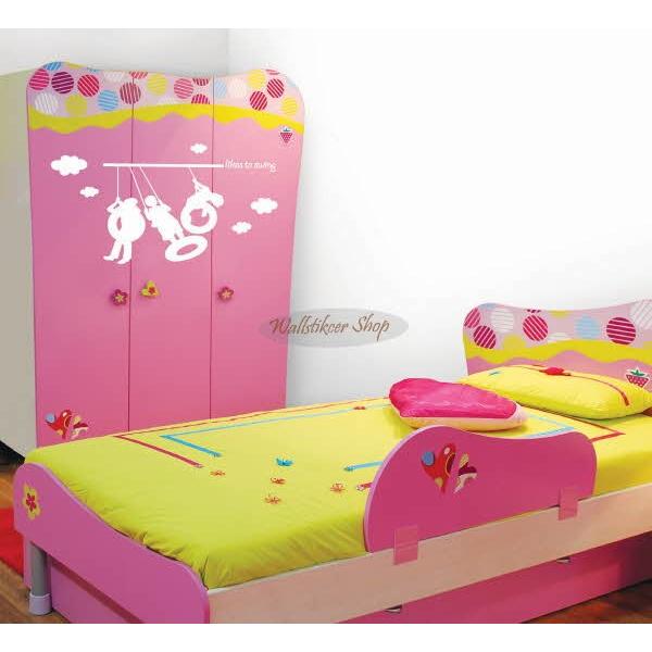 ウォールステッカー 転写式タイプ ぶらんこや人 |  | 02