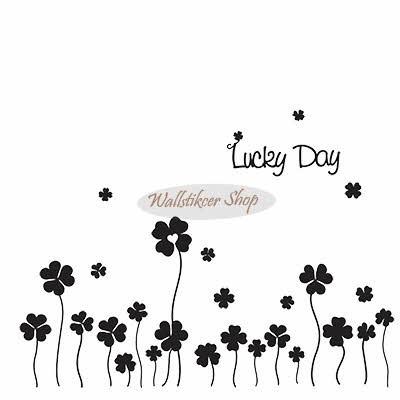 ウォールステッカー 転写式タイプ 花と幸運の日 | 