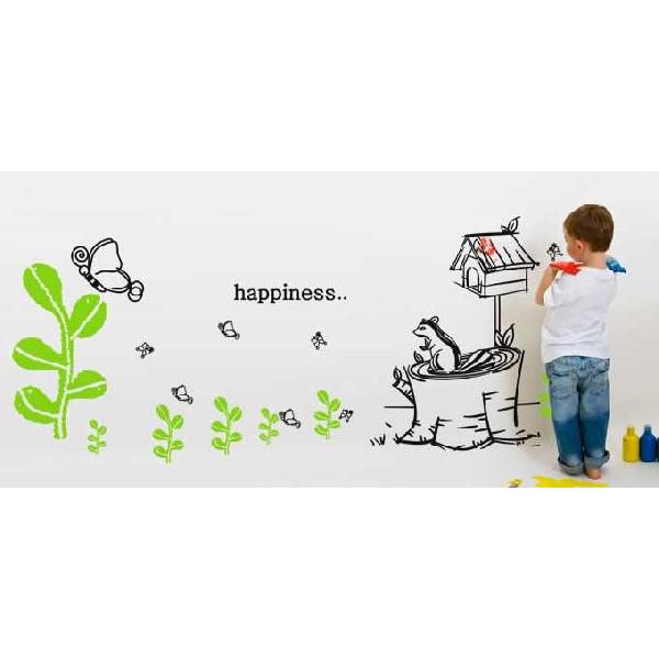 ウォールステッカー 転写式タイプ Happiness |  | 04