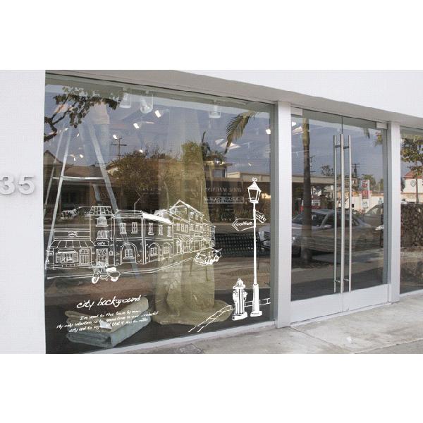 ウォールステッカー 転写式タイプ カフェ通り |  | 05