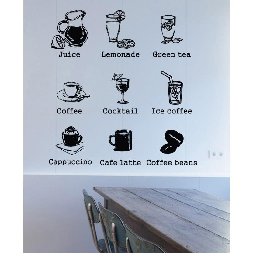 ウォールステッカー 転写式タイプ Cafe is |  | 02