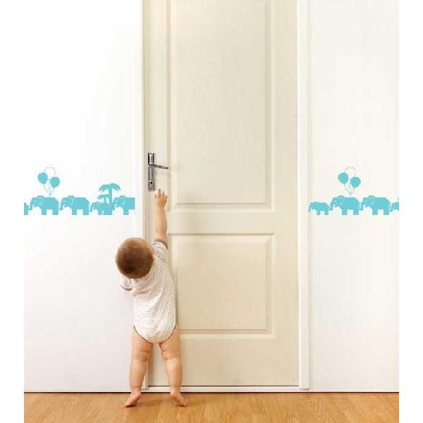 ウォールステッカー 階段 シール ゾウの家族 |  | 05