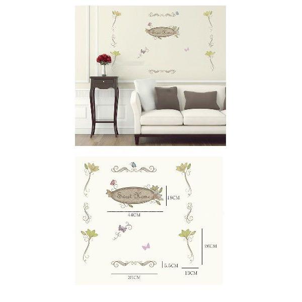 ウォールステッカー シール はがせる 壁 北欧 スウィートホーム |  | 02