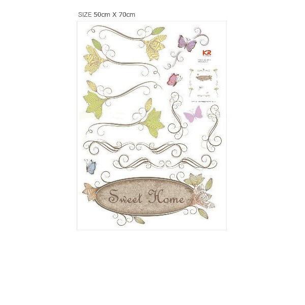 ウォールステッカー シール はがせる 壁 北欧 スウィートホーム |  | 03