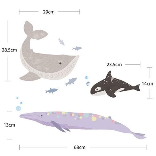 ウォールステッカー シール はがせる 壁 北欧 海中サメ |  | 04