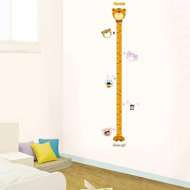 ウォールステッカー 身長計 シール | 