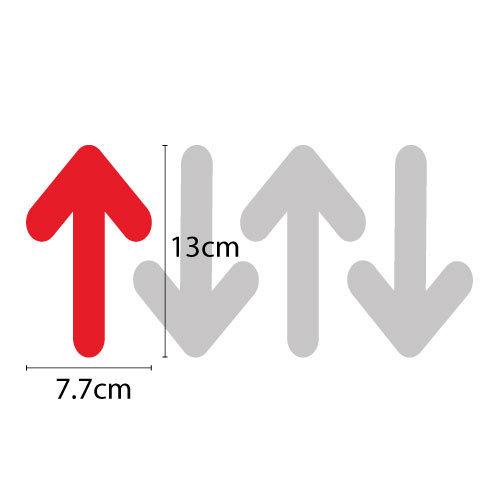 ウォールステッカー 矢印 シール ステッカー 誘導シール |  | 07