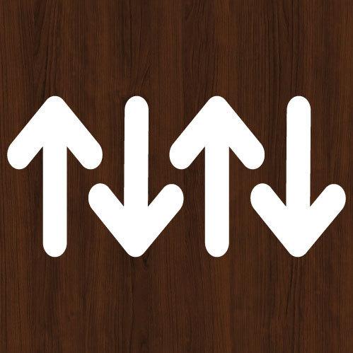 ウォールステッカー 矢印 シール ステッカー 誘導シール |  | 09