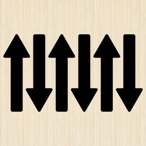 ウォールステッカー 矢印 シール ステッカー 誘導シール |  | 08