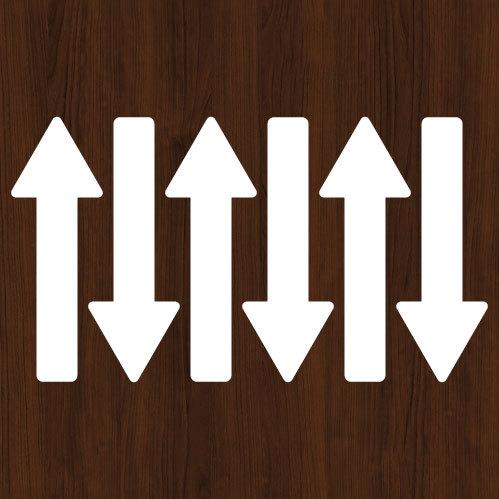 ウォールステッカー 矢印 シール ステッカー 誘導シール |  | 09