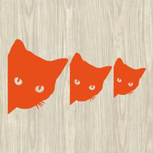 ウォールステッカー 猫 ネコ ねこ シール |  | 03