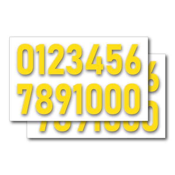数字 ナンバー 番号 ステッカー シール 2枚セット 1cm 2cm 3cm 4cm 5cm 6cm 7cm タイプ2 背番号 メニュー 価格 デカール 屋外耐候年数5年シート仕様 |  | 04
