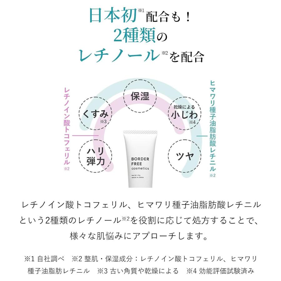 レチノールクリーム マルチフェイシャルクリーム【BORDER FREE