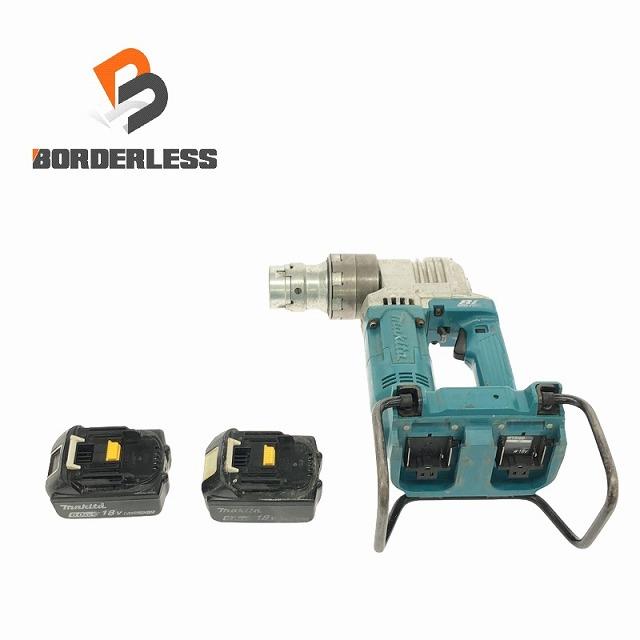 Makita - s25t-0262n【中古】【未使用】makita マキタ WT310DPG2 充電式シャーレンチ フルセット 6.0Ahバッテリ×2、充電器DC18RD、ショルダベルト、ケース付 36V（18V＋18V) マキタ ☆中古品☆ makita 36V 18V＋18V 充電式シャーレンチ