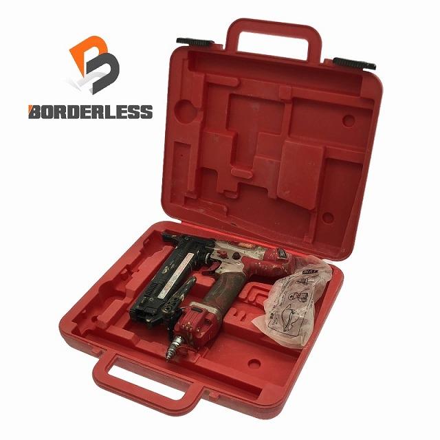 ☆MAX マックス 高圧 ステープル用エアネイラ HA-38F2 (D) 4MA フロア ケース付 フロア用タッカー フロアタッカー エア工具