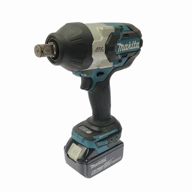 マキタ 18V 充電式インパクトレンチ TW1001DRGX バッテリー2個(18V 6.0Ah) 充電器 【スクロールソー】 ケース付き