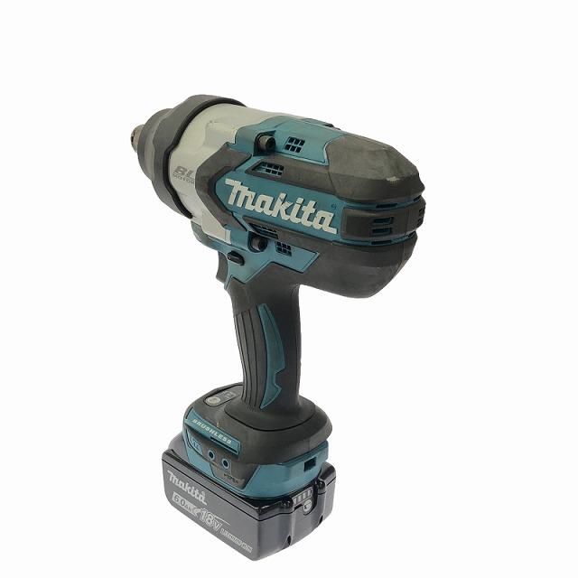 マキタ 18V 充電式インパクトレンチ TW1001DRGX バッテリー2個(18V 6.0Ah) 充電器 【スクロールソー】 ケース付き