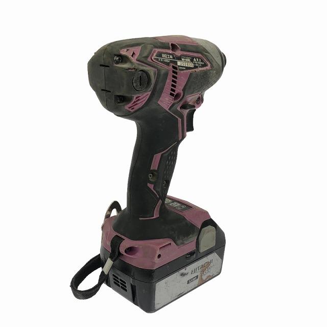 ☆中古品☆HITACHI 日立工機 18V コードレスインパクトドライバ 