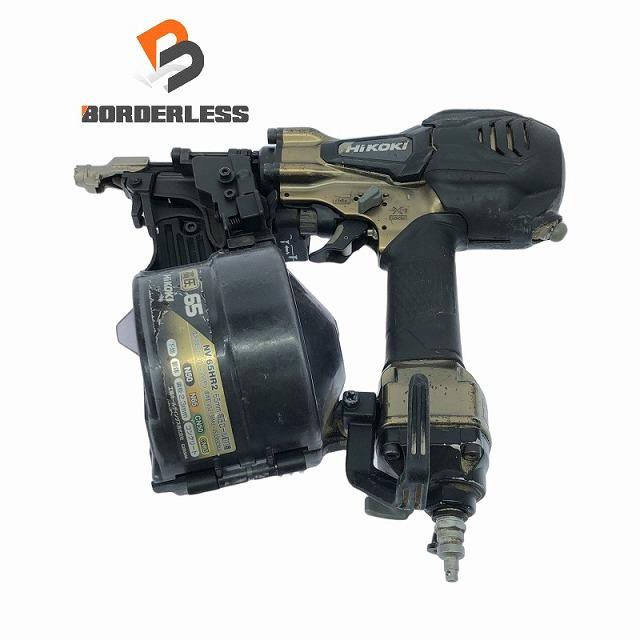 HiKOKI ☆中古品☆HiKOKI ハイコーキ 65mm 高圧 ロール釘打機