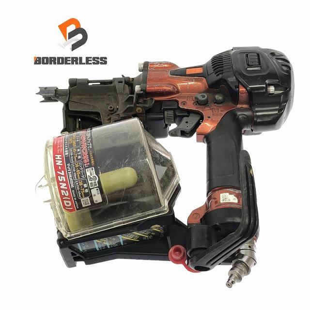 Yahoo!オークション - マックス 高圧釘打機 HN75N2 中古
