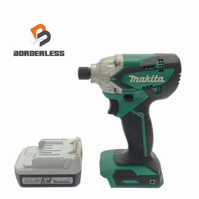マキタ ☆中古品☆makita 14.4V 充電式インパクトドライバ