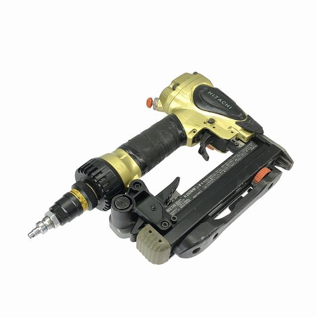 ☆中古品☆HITACHI 日立工機 高圧 エアタッカー N2504HM ケース