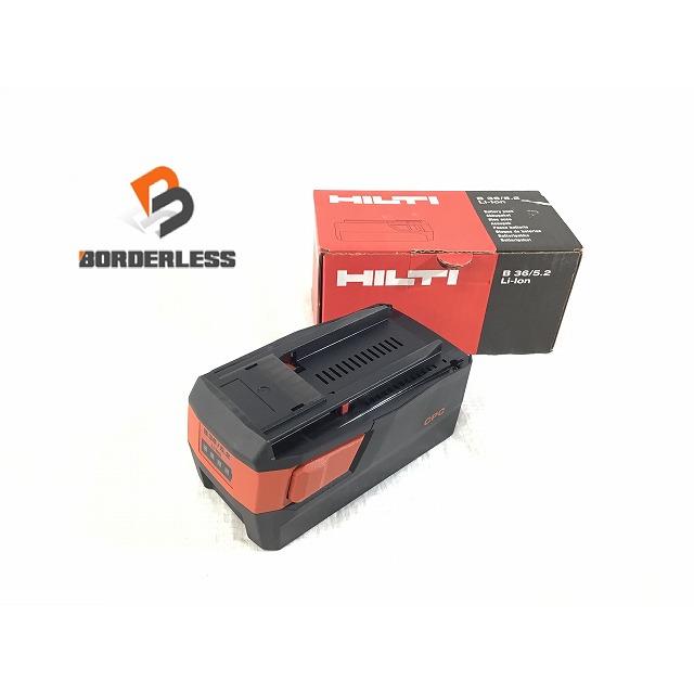 ☆未使用☆ HILTI ヒルティ CPC搭載 36V 5.2Ah 純正 リチウム