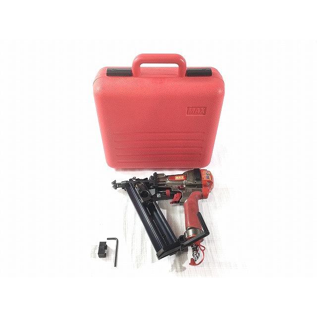 MAX マックス ブラットネイラ 高圧 中古品 マックス ☆中古品☆MAX 高圧 ブラッドネイラ HS-50A/KB50TO